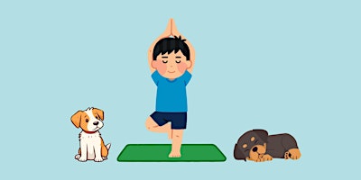 Image principale de Puppy yoga for ages 12 to 17