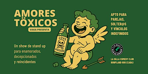 Afiche de Amores Tóxicos | Stand Up