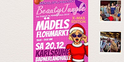 Image principale de Mädchenflohmarkt Karlsruhe – Beauty Jungle X-MAS Edition am 20.12.2025