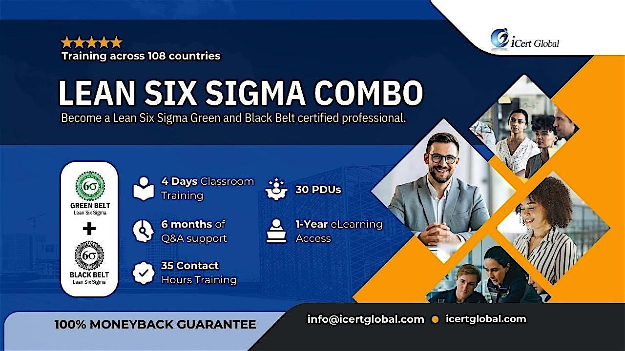 Lean Six Sigma Green & Black Belt Combo Certification in Rochester, NY