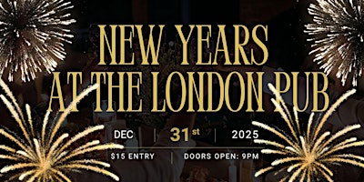 Image principale de New Years Eve 2026 at the London Pub