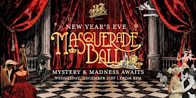 Image principale de New Years Eve: Masquerade Ball at 37 Dawson Street