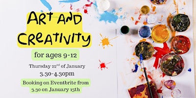 Image principale de Art and Creativity with Elena at Lucan Library