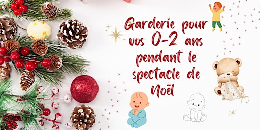 Image principale de L'arbre de Noël Samedi 13 décembre 18h : nurserie pour les 0-2 ans