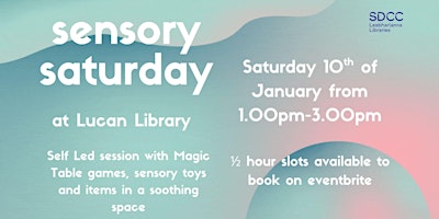 Image principale de Sensory Saturday at Lucan Library