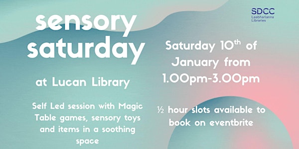 Sensory Saturday at Lucan Library