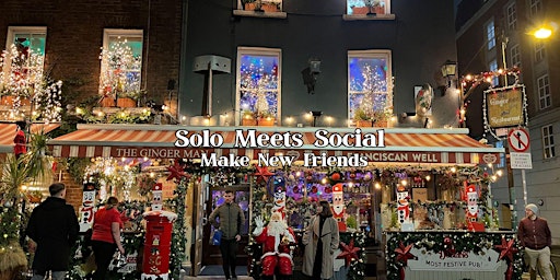 Image principale de Solo Meets Social | Make New Friends | The Ginger Man