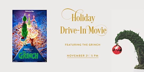 Drive-in Movie featuring Dr. Seuss’ The Grinch