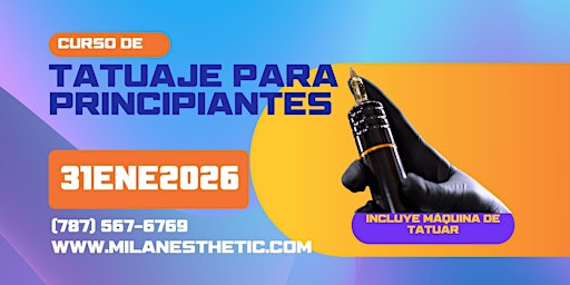 Image principale de Curso de Tatuaje para Principiantes
