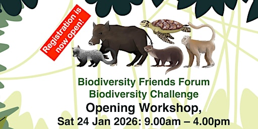 BFF Biodiversity Challenge 2026 Opening Workshop primary image