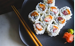 Image principale de In-person class: Make Your Own Sushi (Riverside)