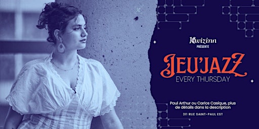 Image principale de Jazz Night in Montreal's Old Port feat. Eliza & Friends