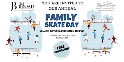 Image principale de Annual Family Skate Day Hosted by Jim Broad and Kayla Teskey