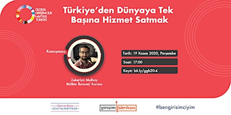 Türkiye'den Dünyaya Tek Başına Hizmet Satmak primary image