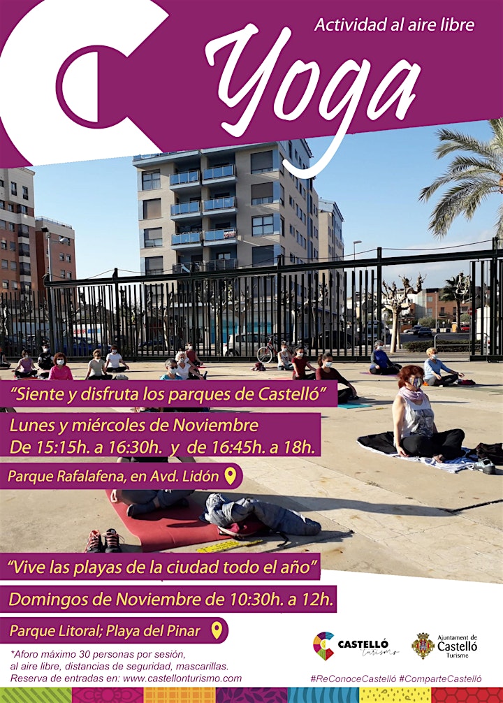 
		Imagen de Yoga en la Playa del Pinar de Castelló
