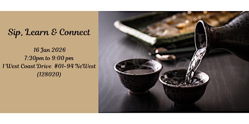 Singles Sake and Gelato Pairing Event primary image