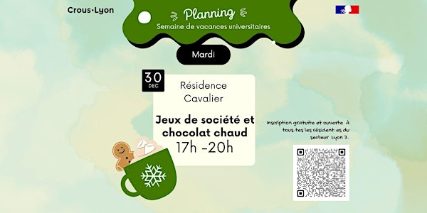 Chocolat chaud et jeux de société