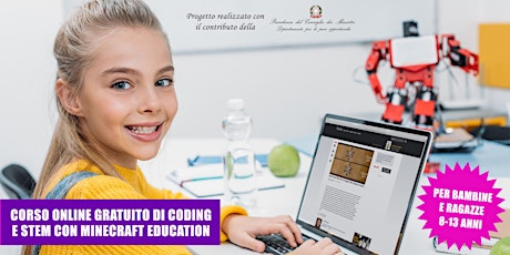 Corso Online GRATUITO di Coding e STEM con Minecraft Education
