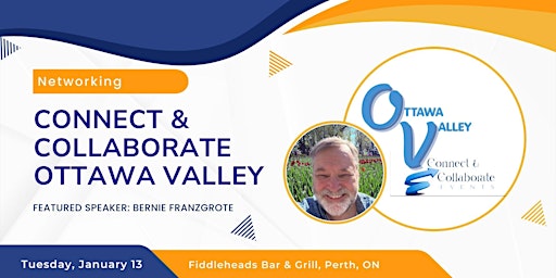 Image principale de CONNECT AND COLLABORATE OTTAWA VALLEY JANUARY NETWORKING