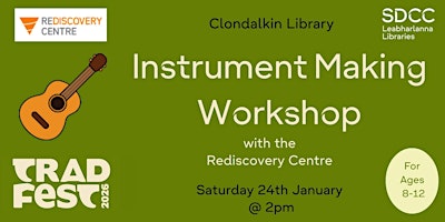 Image principale de TradFest 2026: Instrument Making Workshop (for ages 8-12)