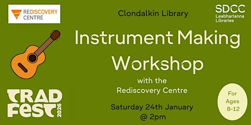 Image principale de TradFest 2026: Instrument Making Workshop (for ages 8-12)