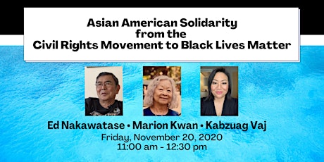 Asian American Solidarity from Civil Rights Movement to Black Lives Matter