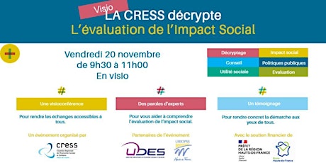 La CRESS décrypte "l'Evaluation de l'Impact Social"