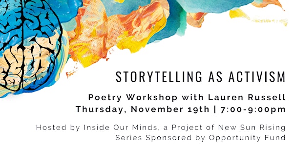 Storytelling As Activism Series: Lauren Russell
