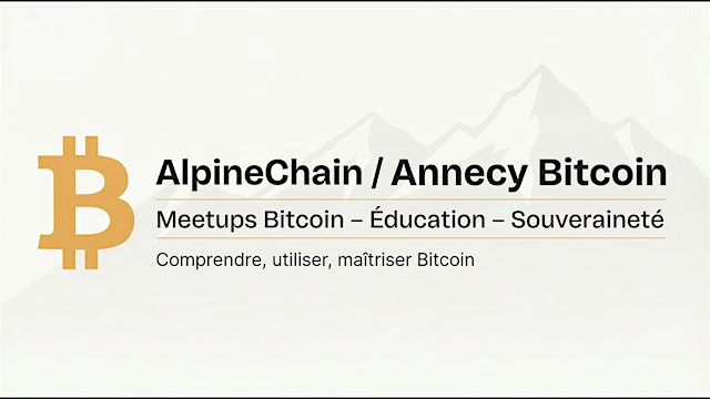 Image principale de Annecy Bitcoin Workshop