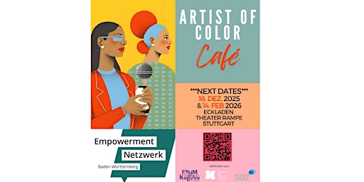 Hauptbild für Artist of Color - Café (AoC) - Jahresabschluss!