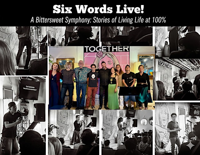 Image principale de Six Word Live Presents: Stories of Building Change from the Ground Up