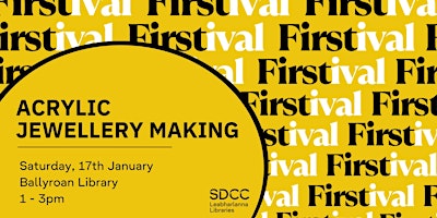 Image principale de Acrylic Jewellery Making