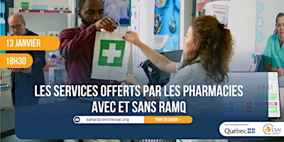 Imagen principal de Les services offerts par les pharmacies avec et sans RAMQ