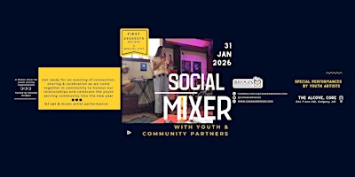 Image principale de A Social Mixer with Youth & Community Partners