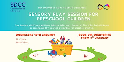 Image principale de Sensory Play Sessions for Pre-School Children