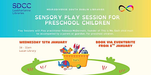 Image principale de Sensory Play Sessions for Pre-School Children