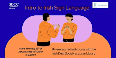 Image principale de Irish Sign Language Course for beginners