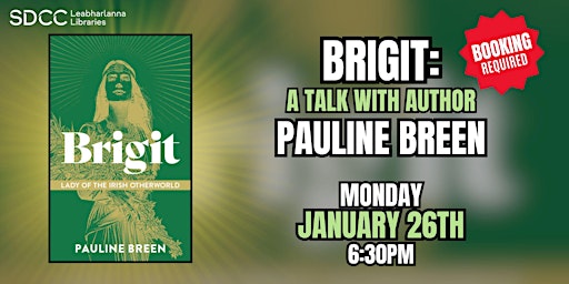 Image principale de Brigit: A Talk with Author Pauline Breen