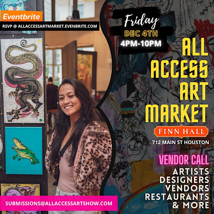 
		All Access Art Market: Finn Hall Houston (Dec) image
