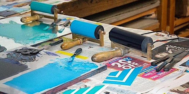 Image principale de Printmaking Workshop Series - Monotype (Additive and Subtractive Processes)