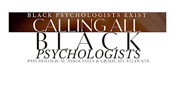 Black Psychologists Exist