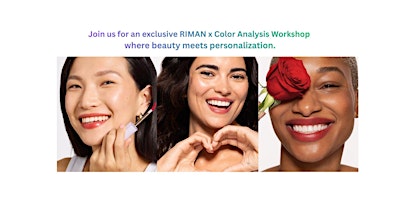 Imagem principal de RIMAN x Personal Color Analysis Workshop