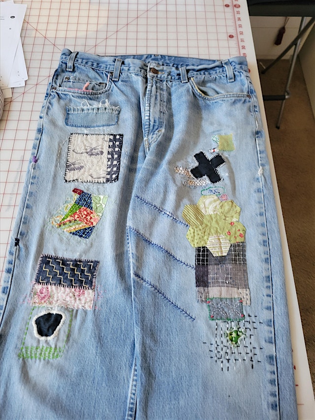 Hauptbild für Sashiko Mending Workshop - July