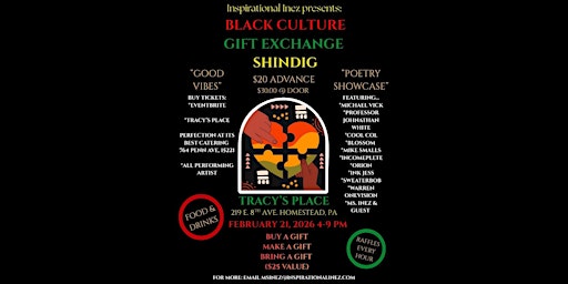 Hauptbild für Black Culture Gift Exchange Shindig