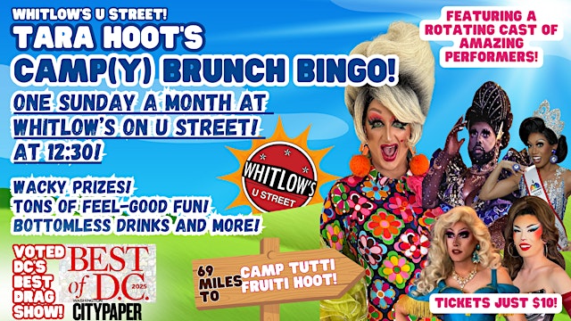 Image principale de Tara Hoot's Camp(y) Bingo Brunch