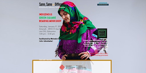 Image principale de Indigenous Green Square Beading Workshop