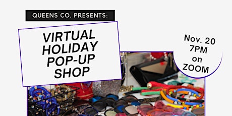 Stop, Drop & Shop!  Virtual Holiday Pop-Up Shop primary image