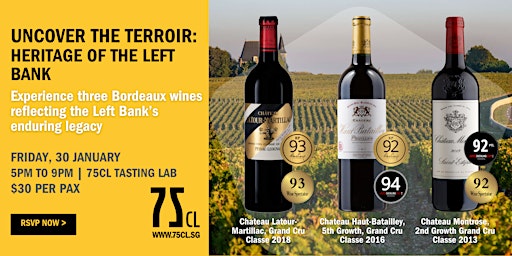 Uncover the Terrior: Heritage of the Left Bank primary image