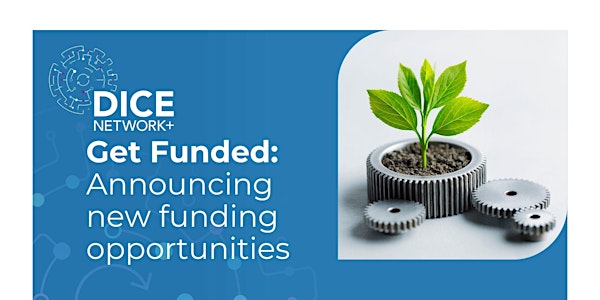 Announcing New Funding Opportunities from the DICE Network+