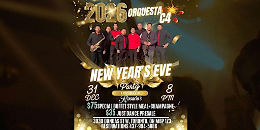 Immagine principale di Rosario’s Presents – The Last Party of the Year with C4 musical group! D31